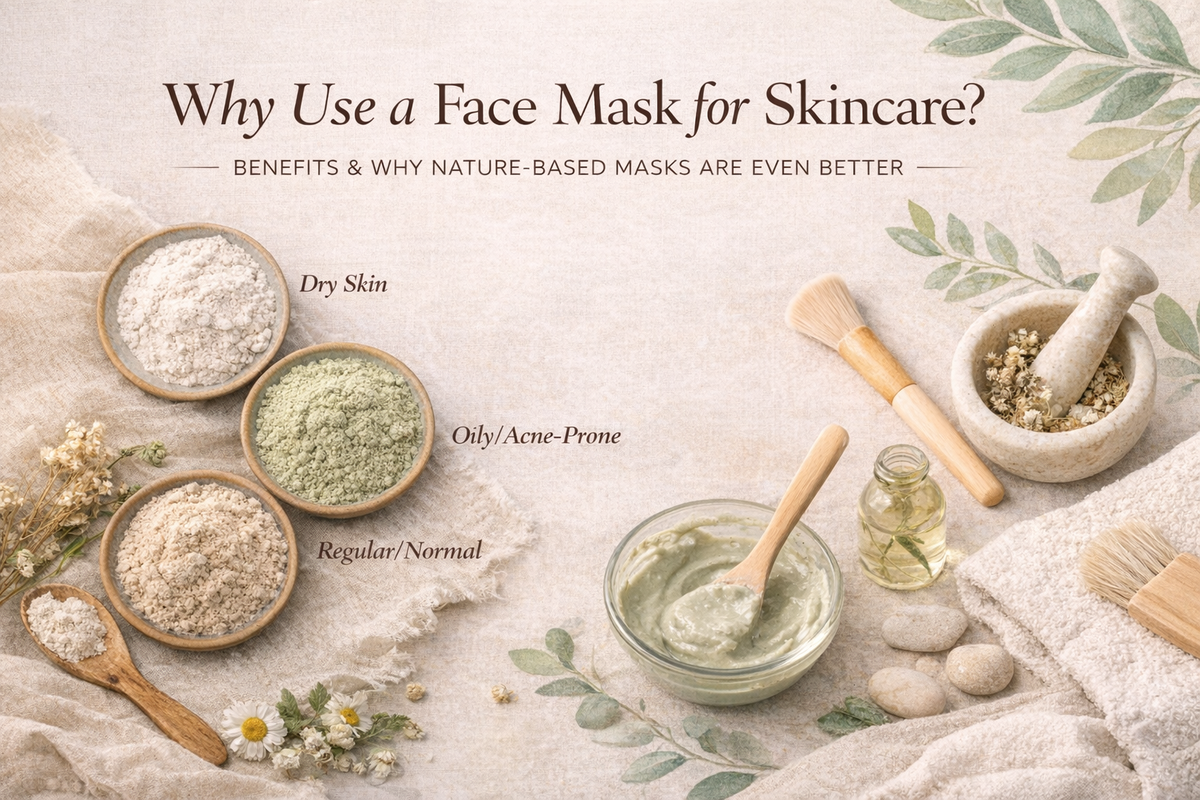 Why Use a Face Mask for Skincare? Benefits, Best Practices, and Why Nature-Based Masks Shine