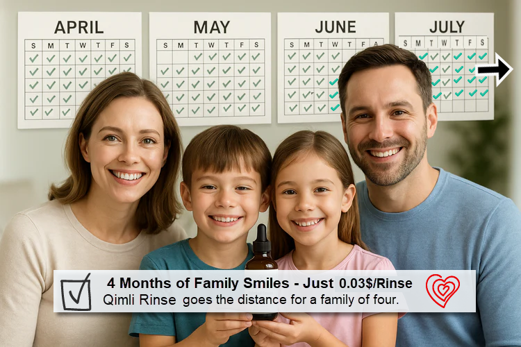Herbal Mouth Rinse Concentrate Qimli™ Botanical