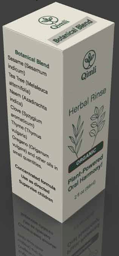 Herbal Mouth Rinse Concentrate Qimli™ Botanical