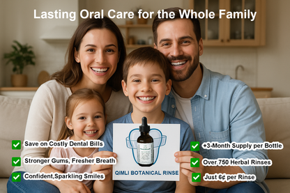Herbal Mouth Rinse Concentrate Qimli™ Botanical