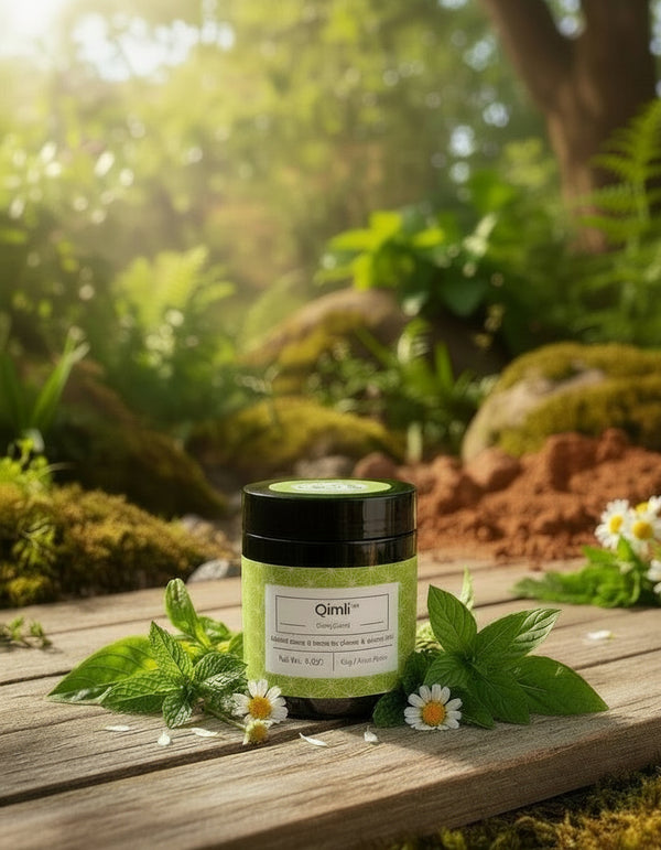 Oily Skin Face Mask (Dry form) Qimli™ ClarityGuard