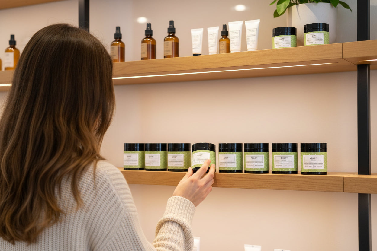 Oily Skin Face Mask (Dry form) Qimli™ ClarityGuard