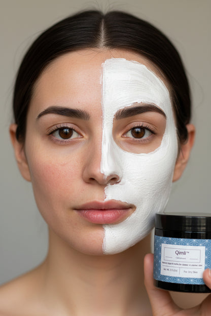 Dry Skin Face Mask (Dry form) Qimli™ ClarityGuard