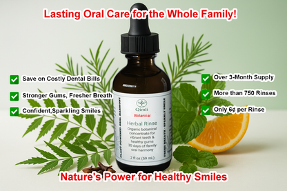 Herbal Mouth Rinse Concentrate Qimli™ Botanical
